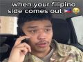 Filipino side comes out